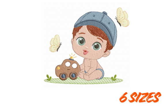 Cute Baby Boy Embroidery Design Review