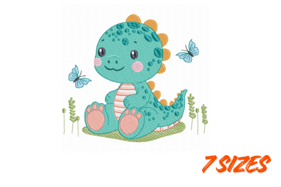 Cute Dino Baby Embroidery Design Set Review