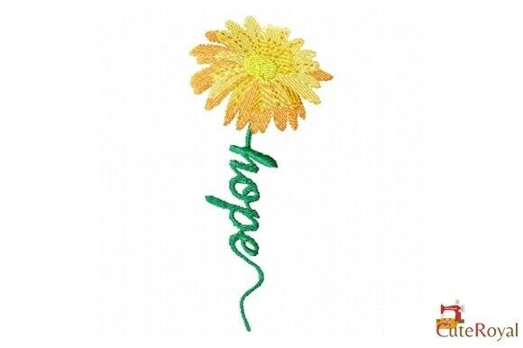 Hope Flower Embroidery Design Review