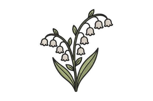 Lily of the Valley Embroidery Design Review