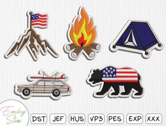 Outdoor Patch Embroidery Files Review