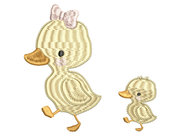 Review: Mother Duck Duckling Embroidery for Apparel