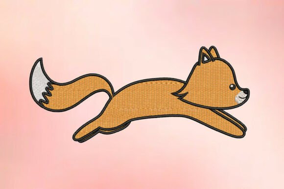 Running Fox Embroidery Design Review