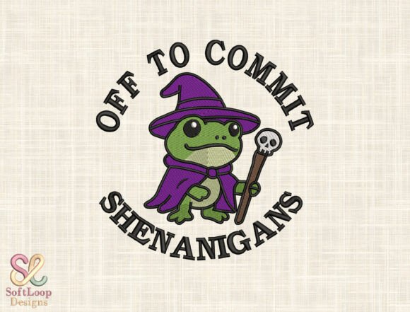 Whimsical Wizard Frog Embroidery Review